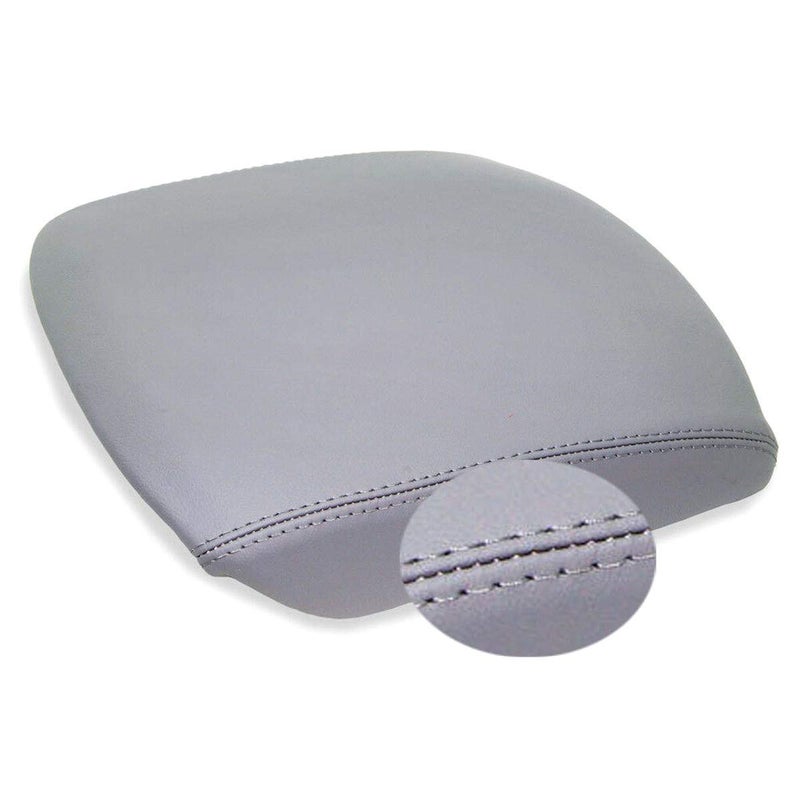 Dunhil Center Console Cover Front Door Panel Armrest Leather Covers for Honda Pilot 2009-2013 (Gray) - Image 3